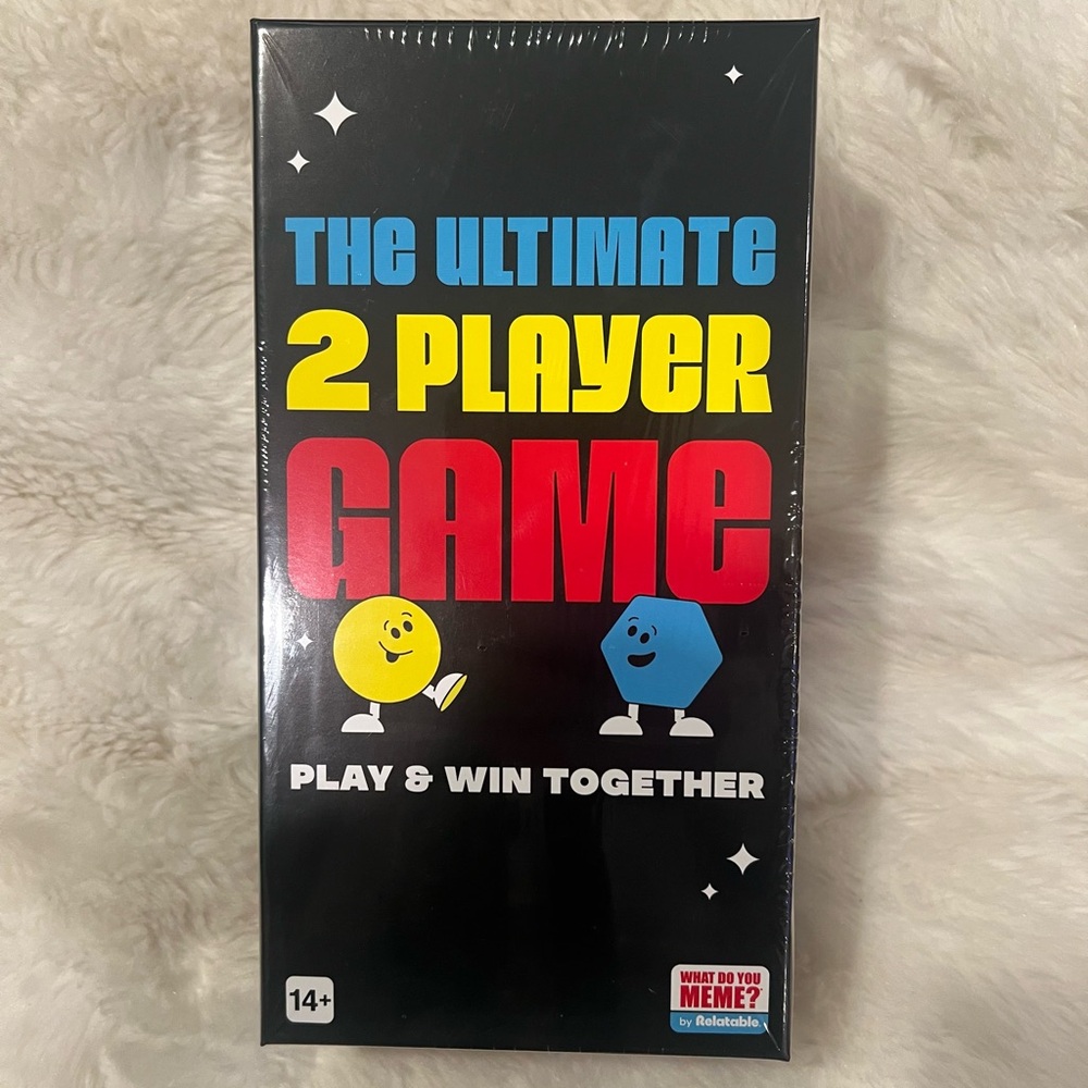 The Ultimate 2 Player Game - Black